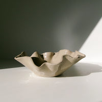 FRECKLE WAVY BOWL BEIGE