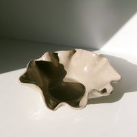 FRECKLE WAVY BOWL BEIGE